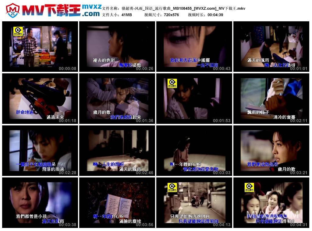 骆超勇-风雨_国语_流行歌曲_MB108455